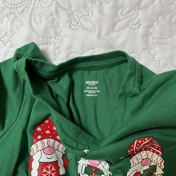 Holiday Time Merry Christmas Tee Size 4/5 - Picture 4 of 5